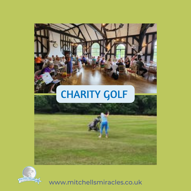 Fundraisers 2023 for Mitchells Miracles Charity, charity golf