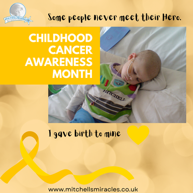 Childhood Cancer awareness month, Some people never meet their hero. I gave birth to mine.